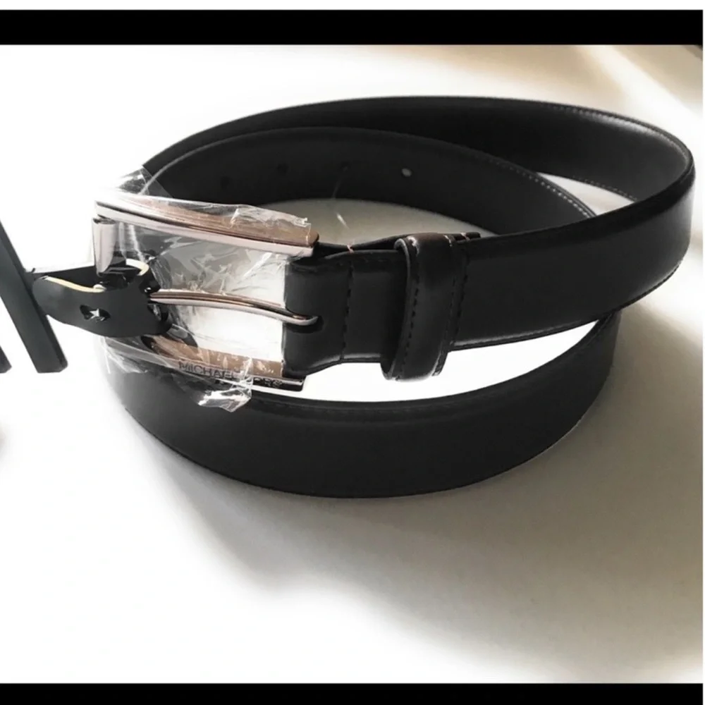 Michael Kors Men Dress Belt. Brown. Size 34- 85 cm.NWT